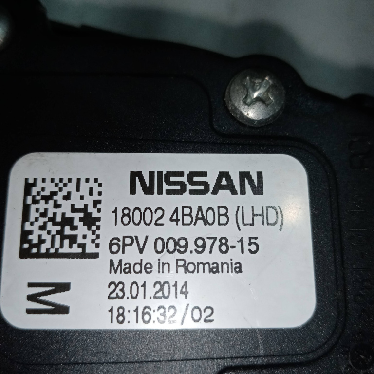 Pedala acceleratie Nissan Qashqai 1.5 dc