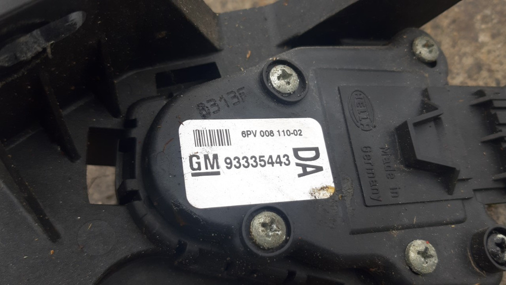 Pedala acceleratie opel meriva