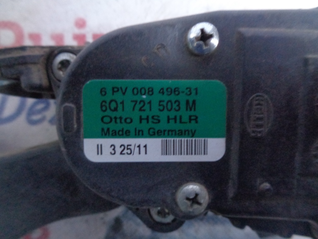 Pedala acceleratie skoda fabia 2 an 2010