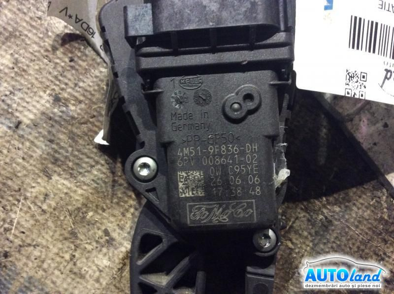Pedala de Acceleratie 4m519f836dh Ford FOCUS II DA 2004-2008