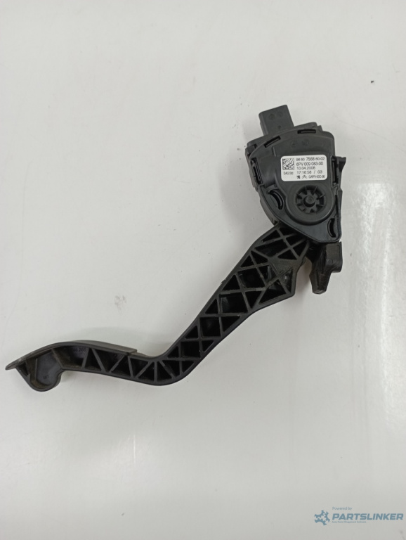 Pedala de acceleratie PEUGEOT 207 SW WK_ 2007 - 2012 1.6 HDi 9HZ (DV6TED4) 968075688002