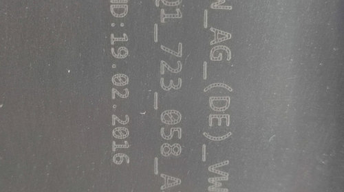 Pedala frana 5q1723058 Audi A3 8V [2012 