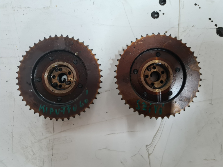 Pinioane axa cu came (admisie+evacuare) Opel Insignia A 2.0 benzina A20NHT 12638661+12627114 25203207+25203205
