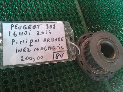 Pinion arbore+inel magnetic Peugeot 308 /Focus 3 1.6 diesel, euro 5, 2014