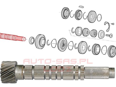 Pinion atac fiat ducato