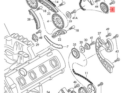 Pinion ax came 2.7 TDI Audi A4 B8 CGKA 2009 2010 2011 2012 OEM 057109116J