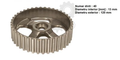 Pinion ax cu came (40 dinti) Renault sau Opel moto