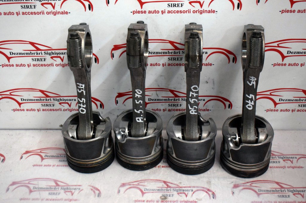 Pistoane cu biele Audi A5 2.0 TDI 163 CP CAHB CAG 038J V400 BHS 570