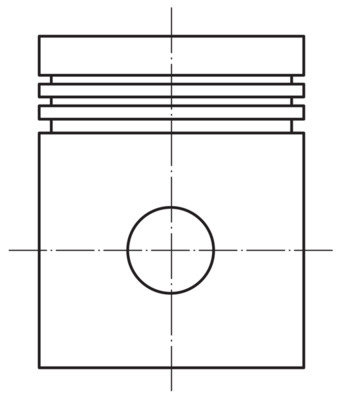 Piston (012 12 02 0121202 MAHLE) CHEVROLET,HOLDEN,OPEL,VAUXHALL ASTRA|ASTRA G CLASSIC|ASTRAVAN|CHEVY|CHEVY, CORSA|COMBO|COMBO TOUR|CORSA|CORSA, MONTANA|CORSA, VITA|MERIVA|VECTRA|ZAFIRA