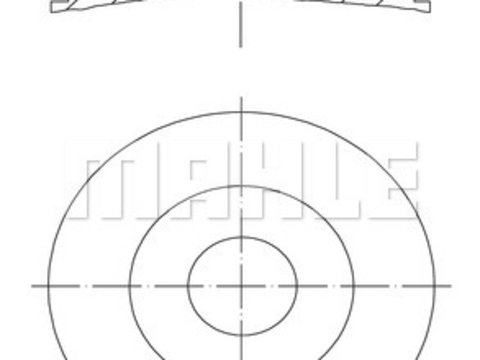 Piston (0160702 MAH) Citroen,FIAT,FORD,JAGUAR,PEUGEOT