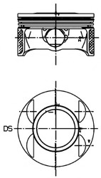 Piston 40027700 KOLBENSCHMIDT pentru Opel Zafira Opel Vectra Opel Astra