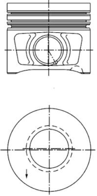 Piston (40387600 KS) AUDI,MITSUBISHI,SEAT,SKODA,VW