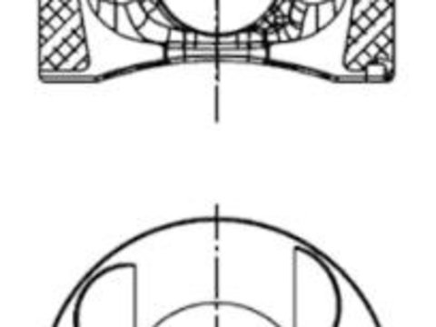 Piston (40776600 KS) MERCEDES-BENZ