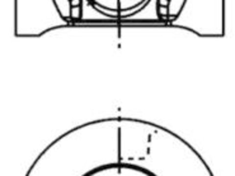 Piston (40830620 KOLBENSCHMIDT) FORD,LAND ROVER