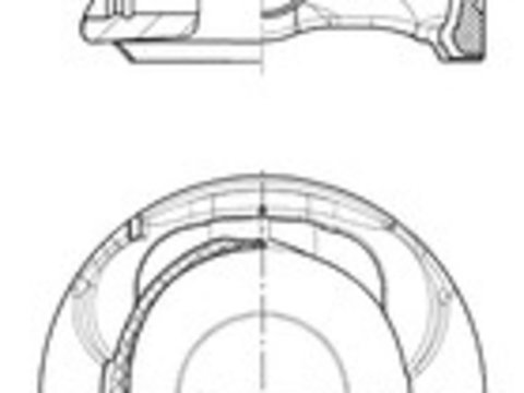 Piston (40883600 KOLBENSCHMIDT) FORD,FORD AUSTRALIA,VOLVO