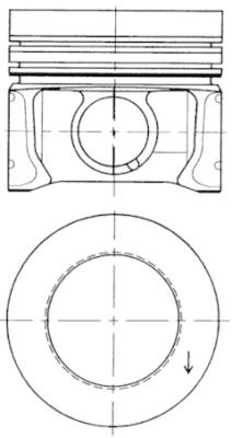 Piston (41095600 KS) AUDI,SEAT,SKODA,VW