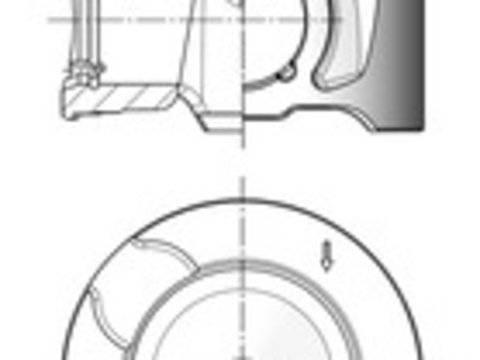 Piston (41704610 KOLBENSCHMIDT) Citroen,JAGUAR,LAND ROVER,PEUGEOT