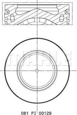 Piston 78 fits. BMW 1 F20 1 F21 MINI R56 R57 CLUBM