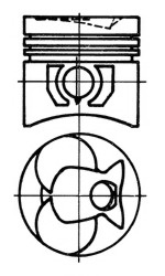 Piston 93444600 KOLBENSCHMIDT pentru Mercedes-benz Limuzina Mercedes-benz Kombi Mercedes-benz G-class Mercedes-benz T1 Mercedes-benz 100 Mercedes-benz T2ln1 Mercedes-benz Unimog Mercedes-benz O