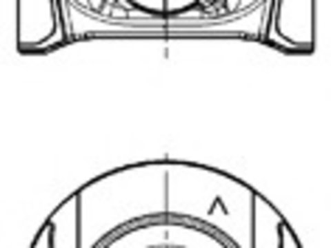 Piston 97504600 KOLBENSCHMIDT pentru Renault Master Nissan Nv400 Opel Movano