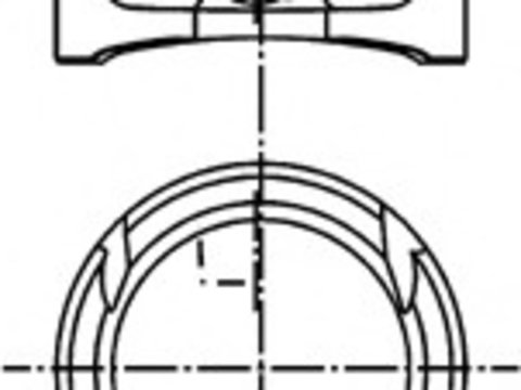 Piston 99562620 KOLBENSCHMIDT pentru Skoda Octavia Seat Ibiza Seat Cordoba Vw Golf Vw Lupo Vw Bora Vw Jetta Audi A2 Skoda Fabia Vw Polo Vw Derby Vw Flight Seat Leon Seat Arosa Seat Toledo Seat Inca Vw Caddy Vw Panel Vw Beetle Vw New Vw Novo Vw Rabbit