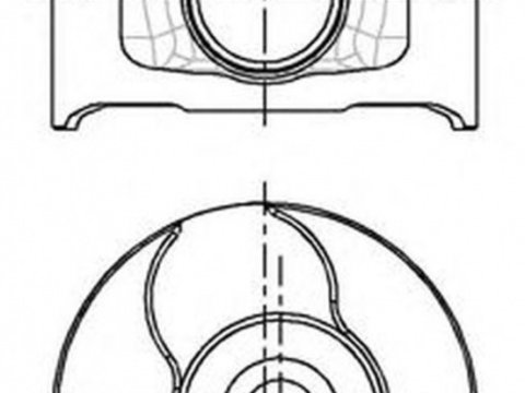 Piston ALFA ROMEO 147 937 NRAL 8712400030