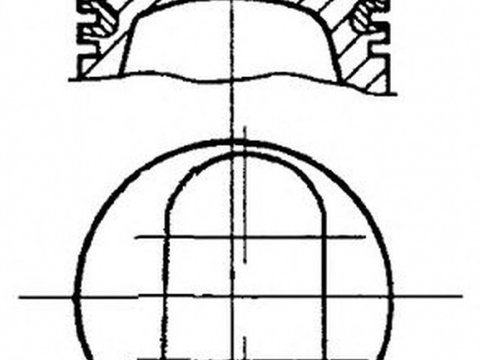 Piston ALFA ROMEO 155 167 NRAL 8778380010 PieseDeTop