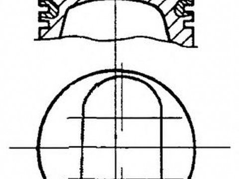 Piston ALFA ROMEO 155 167 NRAL 8778380810