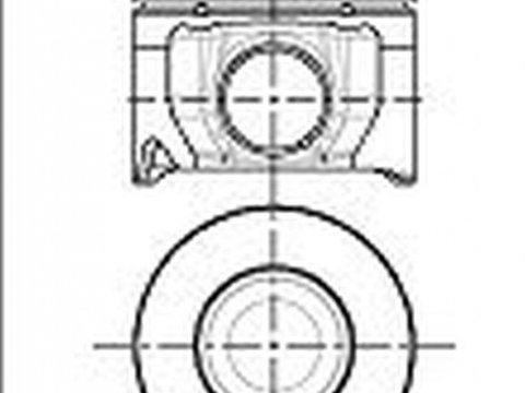 Piston AUDI A4 8EC B7 NRAL 8743430700