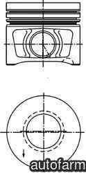 Piston AUDI A4 Avant 8ED B7 KOLBENSCHMIDT 40387600