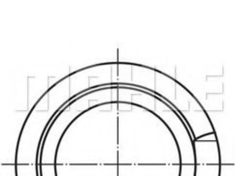 Piston AUDI A4 Cabriolet (8H7, B6, 8HE, B7) (2002 - 2009) MAHLE ORIGINAL 033 16 01