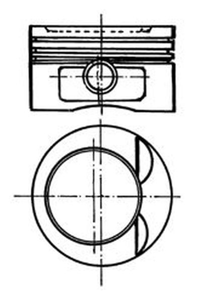 Piston AUDI A6 Avant 4A C4 KOLBENSCHMIDT 90037620