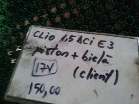 Piston +biela Clio 1.5 DCI E3