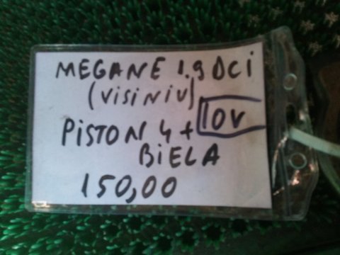 Piston +biela Megane 1.9 DCI (visiniu)