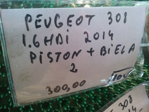 Piston +Biela Peugeot 308 / Focus 3 1.6diesel / Euro 5, 2014