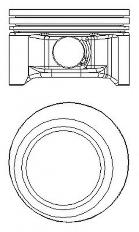 Piston BMW 3 Compact E36 NRAL 8742570000 PieseDeTop
