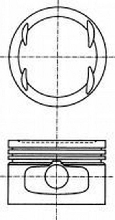 Piston CHEVROLET CRUZE Station Wagon J308 NRAL 8742950730
