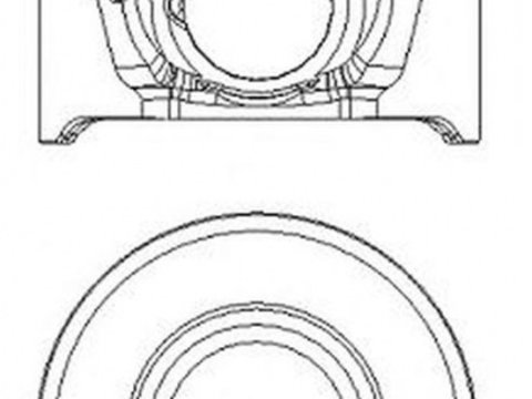 Piston CHEVROLET NUBIRA limuzina NRAL 8787920000 PieseDeTop