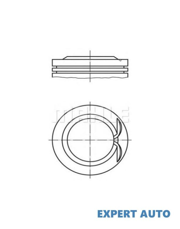 Piston Citroen C2 (JM_) 2003-2016 #8 0402500