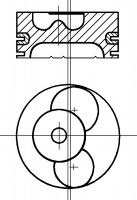 Piston ~ Citroen C5 2.0 i break [de] hdi [derhsb; derhse] motorina 107cp/79kw RHS (DW10ATED); RHZ (DW10ATED) 2001 2002 2003 2004 ~ 87-114708-00 ~ NURAL