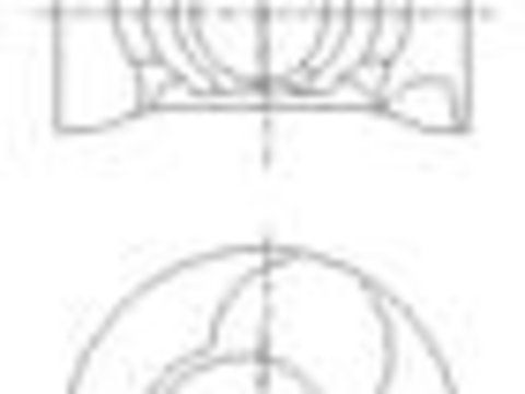 Piston Citroen XSARA (N1), Citroen XSARA Estate (N2), Citroen XSARA cupe (N0) - IPSA PI000500