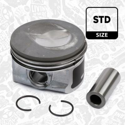 Piston (cu segmenti) ET nou pentru Audi A3 8P 1.2TSI 2010-2012