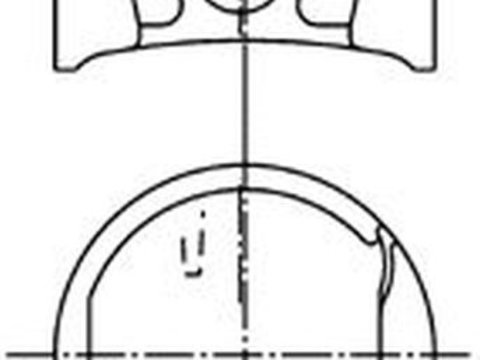 Piston DACIA LOGAN MCV KS KOLBENSCHMIDT 99746610