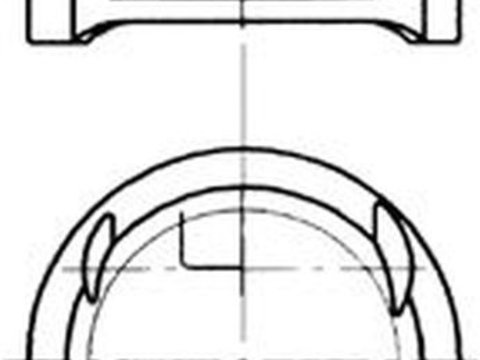 Piston DAEWOO REXTON GAB KOLBENSCHMIDT 94301600