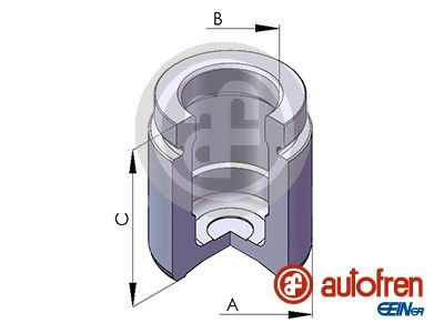 Piston, etrier frana AUTOFREN SEINSA D025125