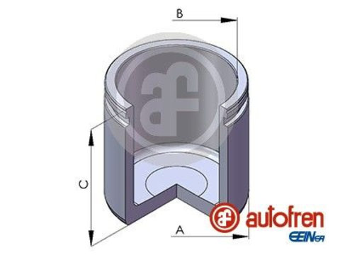 Piston, etrier frana AUTOFREN SEINSA D025138