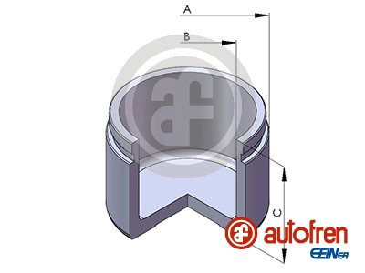 Piston, etrier frana AUTOFREN SEINSA D025232 pentru FIAT DUCATO platou / sasiu (244_) 2001-2006