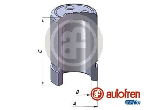 Piston, etrier frana AUTOFREN SEINSA D025343