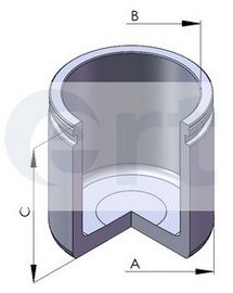 Piston, etrier frana CITROEN XSARA Cupe (N0) (1998 - 2005) ERT 150289-C piesa NOUA