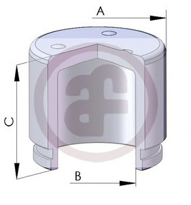 Piston etrier frana D02572 AUTOFREN SEINSA pentru Rover 200 Honda City Honda Fit Honda Jazz Honda Ballade Honda Civic Honda Accord Honda Prelude Honda Crx Hyundai Accent Hyundai Excel Hyundai Pony Hyundai I20 Hyundai Amica Hyundai Atos Hyundai Atoz H